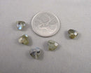 Labradorite Heart Beads 8mm 5pc C290