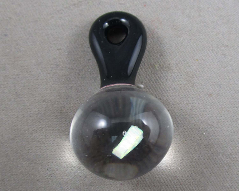 Opal in Hand Blown Glass Pendant (Vintage) 1pc B055-4