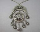 Celestial Medallion Necklace (Vintage) H118-1