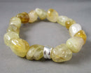 Citrine Gemstone Bracelet (Vintage) H118-6