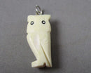 Horn Owl Pendant 1pc (Vintage) H118-9