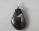 Snowflake Obsidian Gemstone Pendant H118-11