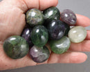 Rainbow Fluorite Crystals Polished 2pcs J097