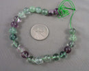 Rainbow Fluorite Beads Round Various Sizes
