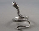 Snake Ring Size 7.5 (925 Sterling Silver) Vintage H124-1