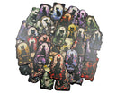 Black Cats Sticker Pack - Waterproof PVC Stickers 50pc J234