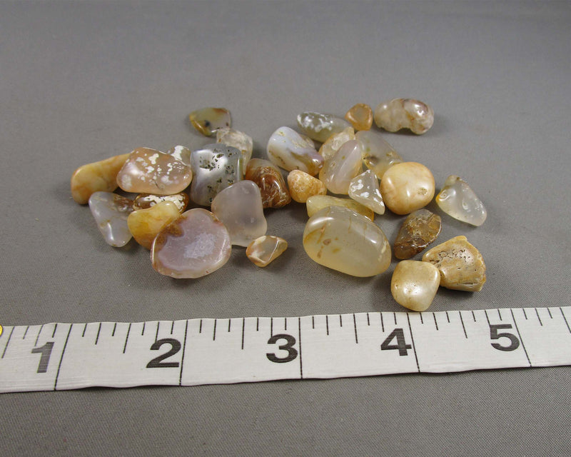 Natural Agate Polished Stones 5pcs J179**