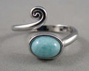 Amazonite Gemstone Ring Z094