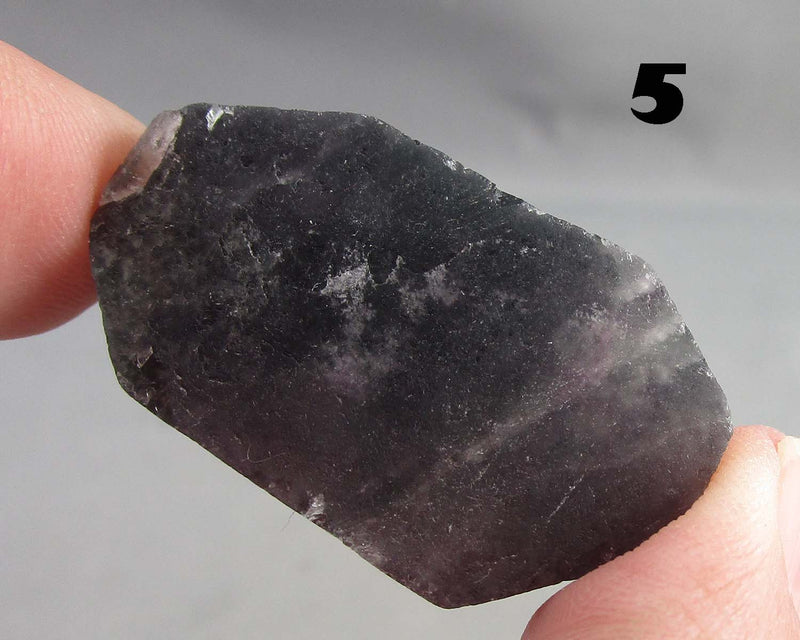 You Choose!  Rainbow Fluorite Slice 1pc