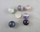 Rainbow Fluorite Crystal Sphere 20mm 1pc J025