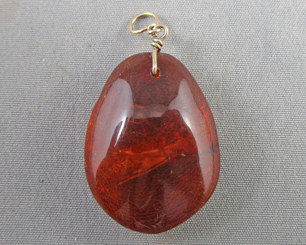Amber Pendant Vintage B116-5