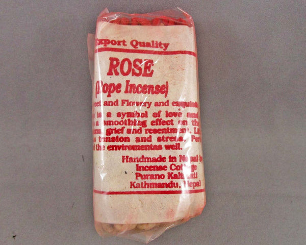 Tibetan Rope Incense - Rose Z026
