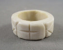 Bone Ring Size 5 (Vintage) H130-15