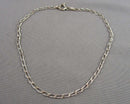 2.2mm Cable Chain 9" Bracelet Sterling Silver 925 1pc B118-5