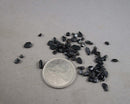 Black Tourmaline Stone Chips 100g - Undrilled (G043-1)