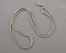 1.5mm Anchor Chain 16" Necklace Sterling Silver 925 1pc H141-13