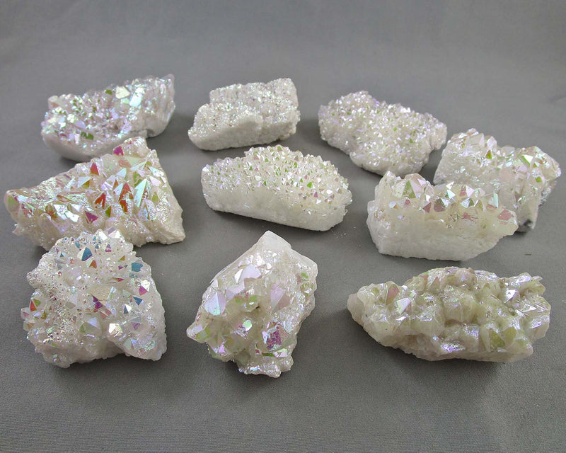 You Choose!  Angel Aura Quartz Crystal Cluster