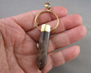 Smoky Quartz Pendant H145-2 (Vintage)