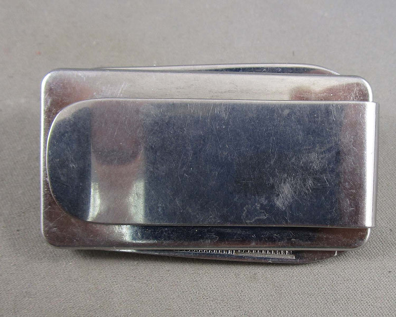 Malachite Pocket Knife / Bill Fold (Vintage) B0103-5