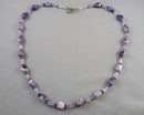 Amethyst Crystal Necklace (Vintage) H145-11