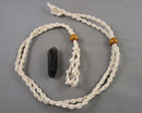 Smoky Quartz Point Macramé Pendant Necklace H145-13