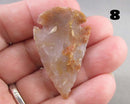 You Choose!  Amethyst or Jasper Arrowheads