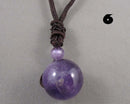 You Choose!  Gemstone Sphere Pendant (Various Kinds)
