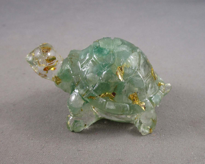 Gemstone Resin Tortoises 1pc (Various Gemstone Types)