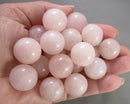 Rose Quartz Crystal Sphere 20mm 1pc J196