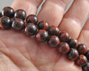 Red Tiger Eye Bead Strand Round Various Sizes