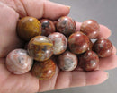 Crazy Lace Agate Crystal Sphere 20mm 1pc J238