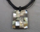 Abalone Shell Necklace (Vintage) H149-21