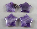 Amethyst Gemstone Star 25mm 1pc C370