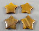 Tiger Eye Gemstone Star 20mm 1pc C342