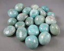 Amazonite Polished Stones 3pcs J077