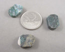 Dioptase Beads Rectangle 15x10mm 3pc C698