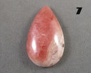 You Choose!  Rhodochrosite Shapes and Cabochons 1pc