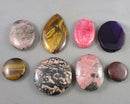 You Choose!  Gemstone Cabochon Pendants (Drilled)