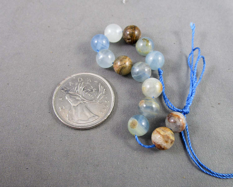 Caribbean Calcite Round Beads (Various Sizes)