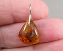 Amber Gemstone Pendant (Vintage) H053-12