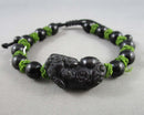 Obsidian Pixiu Dragon Bracelet (Vintage) H053-25