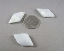 Aquamarine Diamond Bead 15x30mm 1pc C708