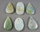 Aquamarine Drilled Pendant Bead 1pc C668