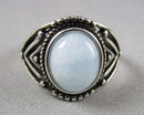 Aquamarine Gemstone Ring  Size 7.5 Z117