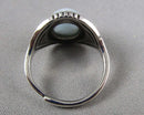 Aquamarine Gemstone Ring  Size 7.5 Z117