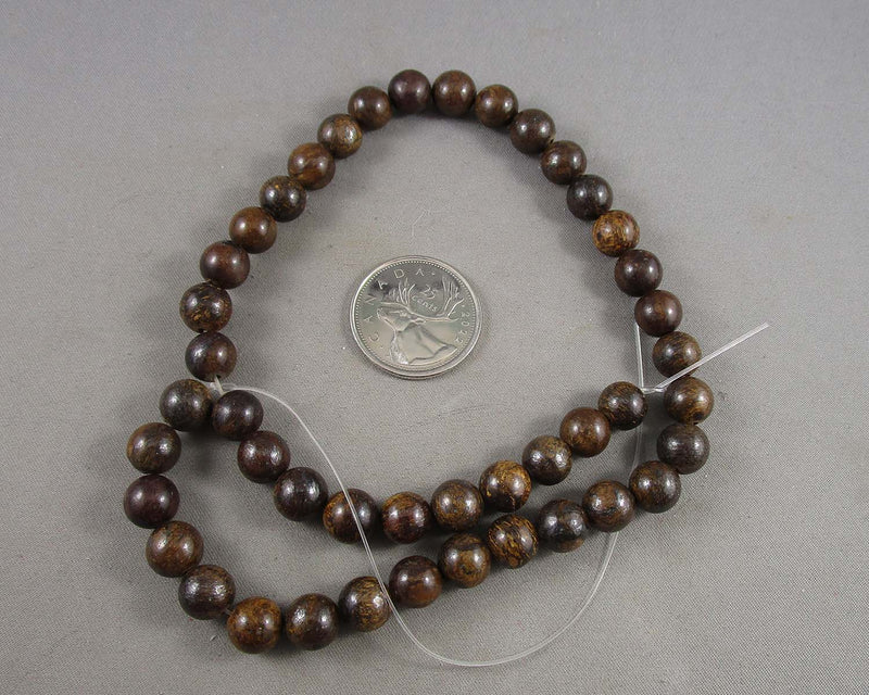 Bronzite Beads Round (Various Sizes)