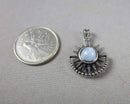 Aquamarine Gemstone Pendant Z093