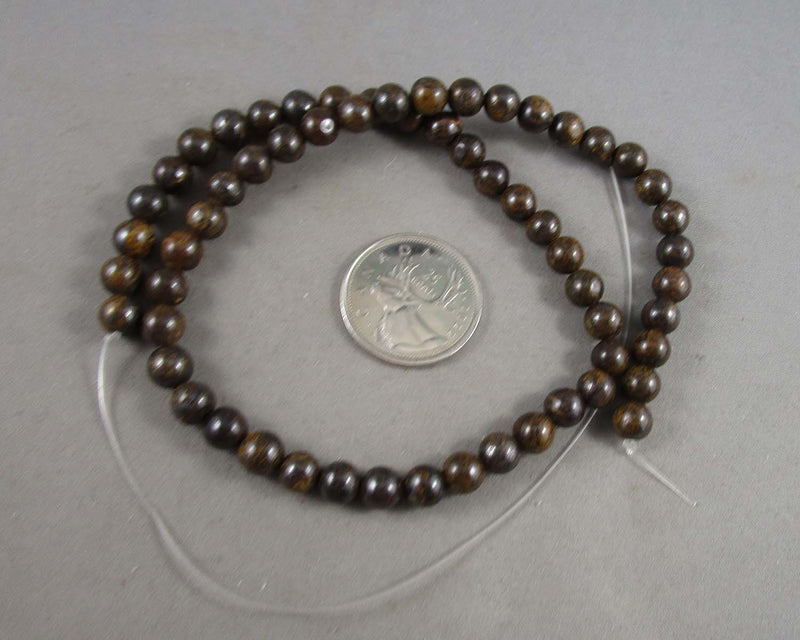 Bronzite Beads Round (Various Sizes)