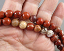 Red Jasper Beads Round Various Sizes