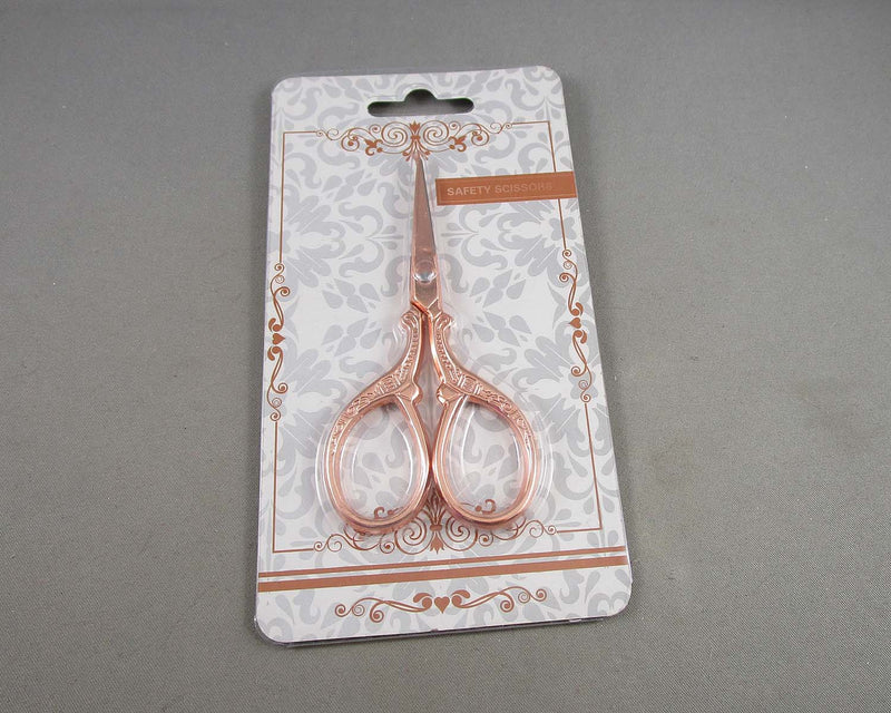 Rose Gold Stainless Steel Scissors 9x4.5cm (C249)